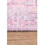 Tapis rose à motif tissé rétro-1921302018