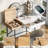 40" Makeup Vanity Desk with 3-Mode Lighted Mirror and Wireless Charging Station-416652915