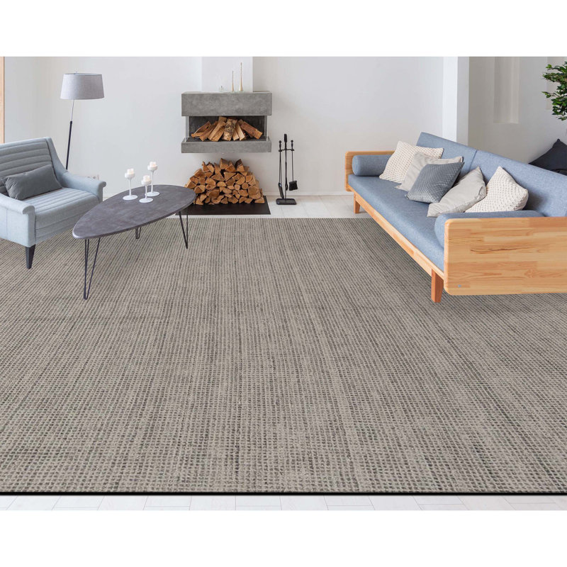 Handmade Wool Geometric Area Rug