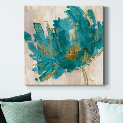" Blue Infusion II " Painting Print
