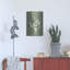 Art mural en métal luxueux «Botanical Study 2 Neutral» par Julia Purinton, 16 po x 24 po