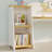 Kids Study Desk With Bookshelves And 2 Stools