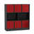 Black/Red