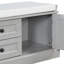Banc de rangement avec 2 tiroirs et 2 armoires