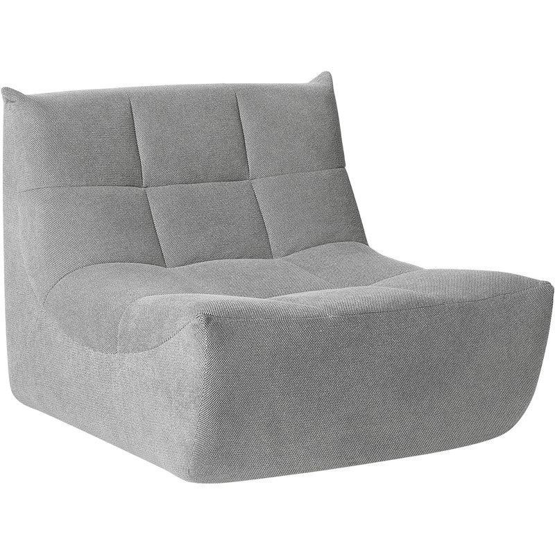 Polyester Bean Bag Lounger, Grey