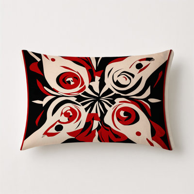 Sinister Whirl Indoor And Outdoor Pillow