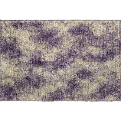 Premium Machine Washable Mayfield AMF2424 Abstract Rug