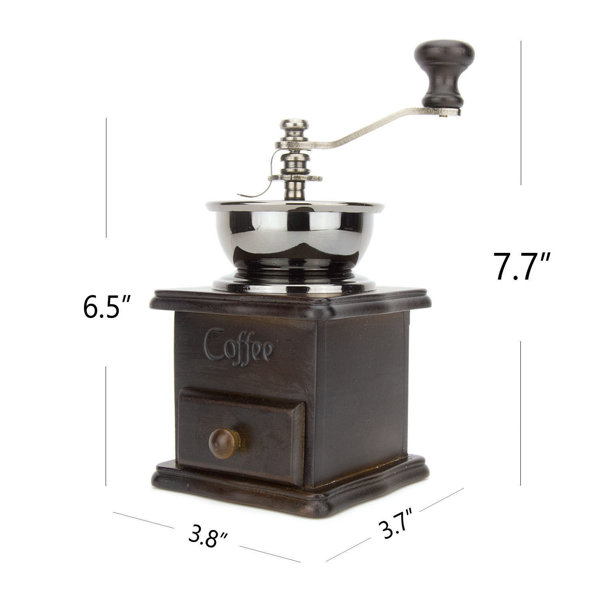 Evelyne Manual Conical Burr Coffee Grinder & Reviews