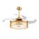 42" Bluetooth Ceiling Fan with Remote Control Retractable Fan