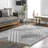 Risette Geometric Shag Tassel Area Rug-280906103