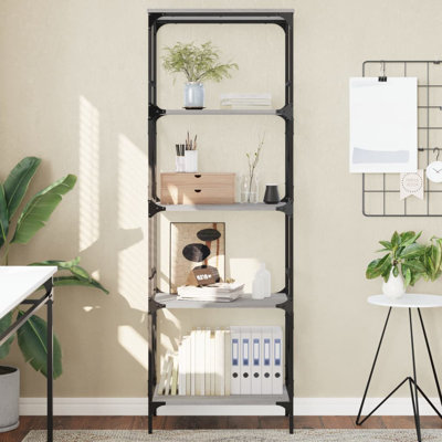 Adaniel Metal Standard Bookcase