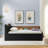 Twin Size Upholstery Velvet Day Bed With Storage Headboard And Wireless Charging, Multi-Functional Daybed With Two Storage Drawers & Led Lights-999434449