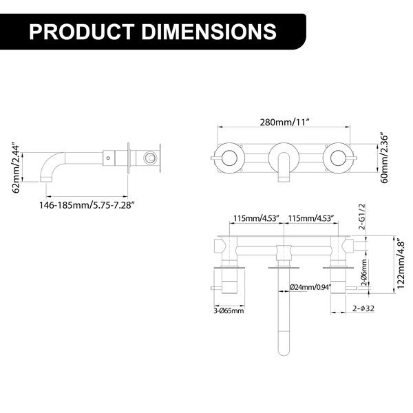 Dimensions du produit