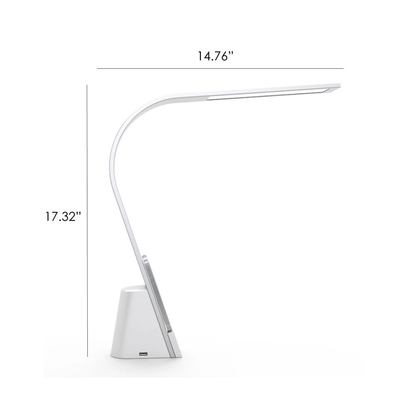 LED Desk Table Lamp, Black