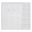 Lit escamotable double, lit escamotable avec tablettes