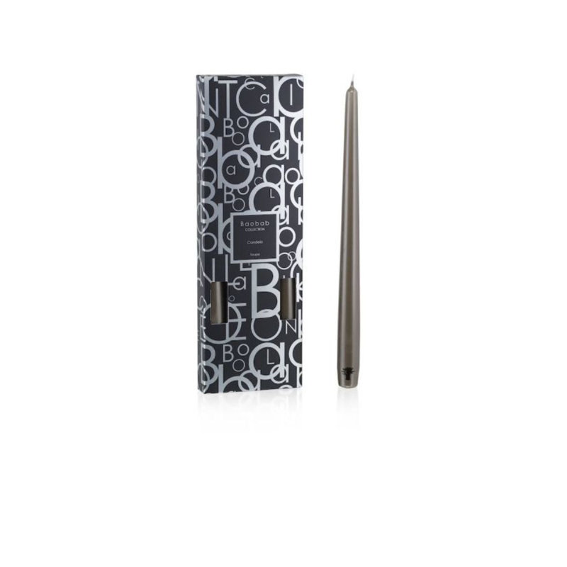 Candle Sticks Candela, Taupe