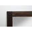 Miroir de commode vieilli rustique Delma