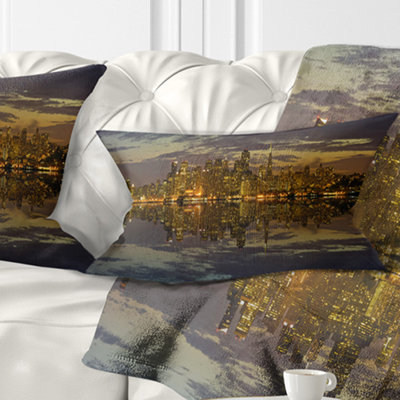 Coussin San Francisco au coucher du soleil