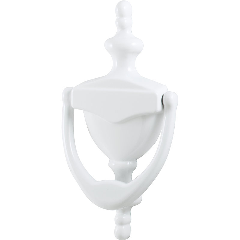 Door Knocker, White