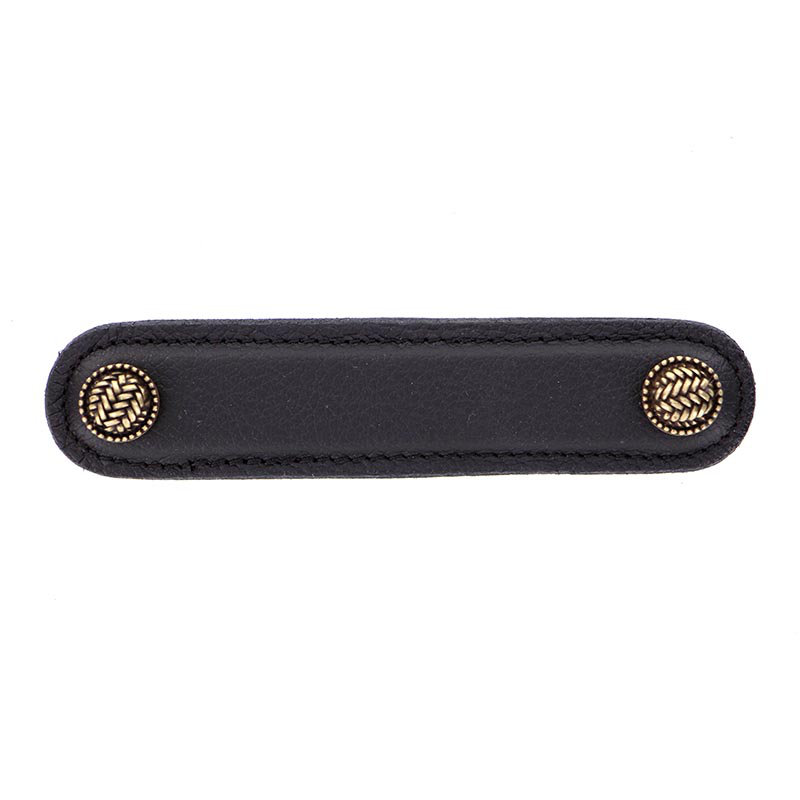 Cestino 3" Center to Center Appliance Pull, Antique Brass, 4"