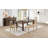 44.5" Wide Farmhouse Style Solid Wood and Natural Seagrass Bench-116400344