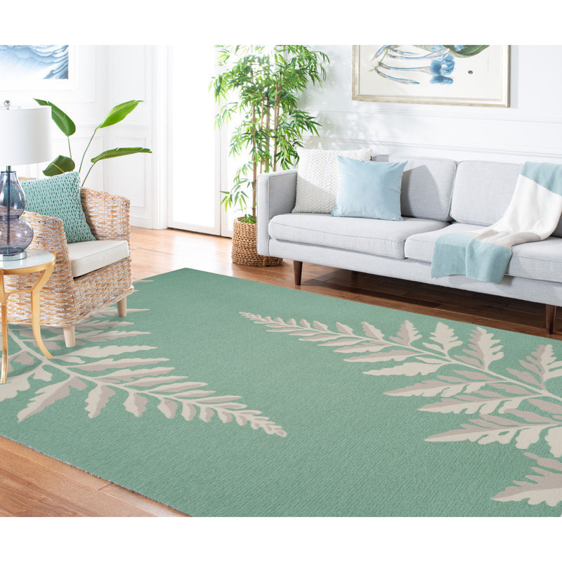 Tapis floral en pain de maïs crocheté à la main, Rectangle 8 pi x 10 pi
