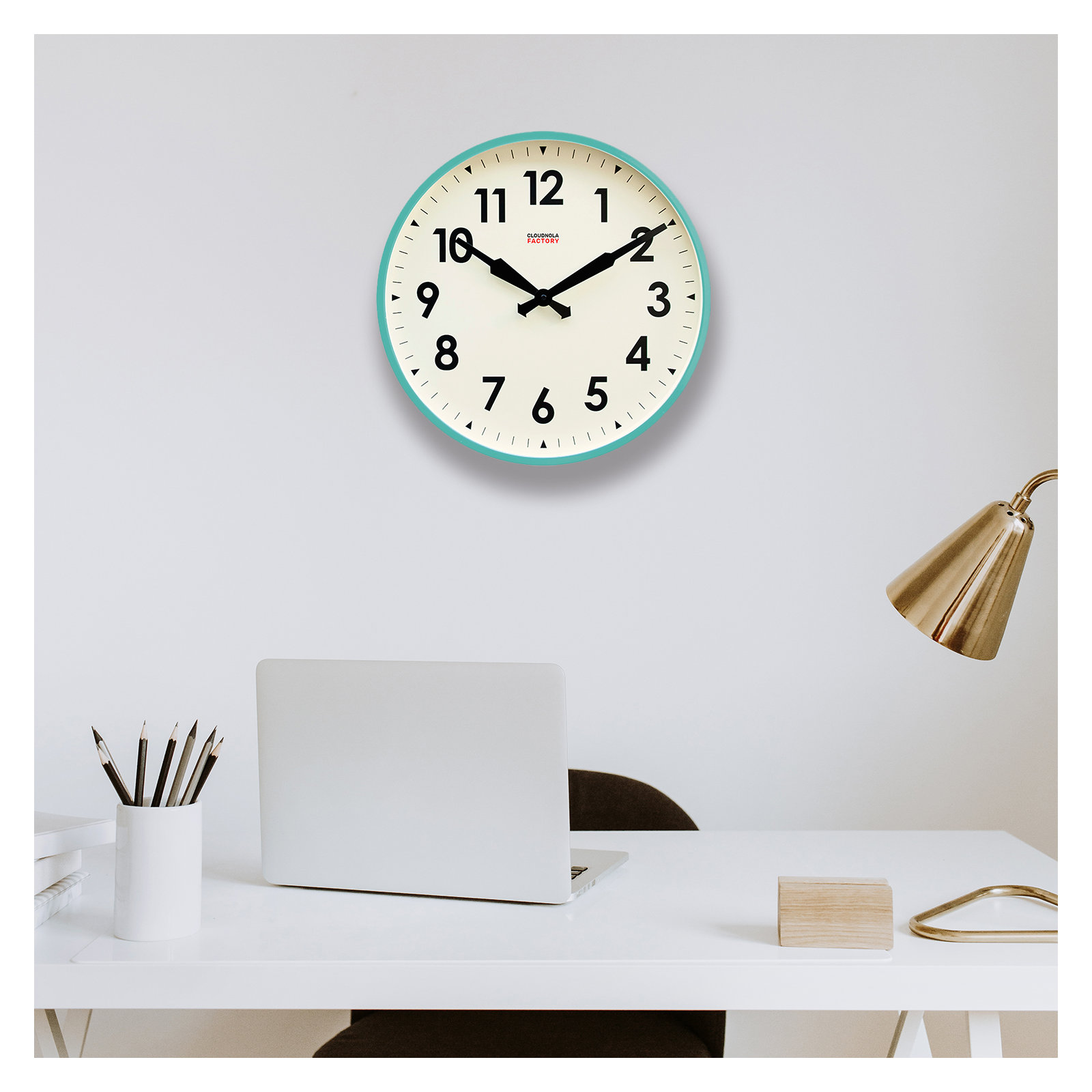 18'' Metal Wall Clock