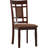 Penmoor 6 - Person Solid Wood Top Four Leg Base Dining Set