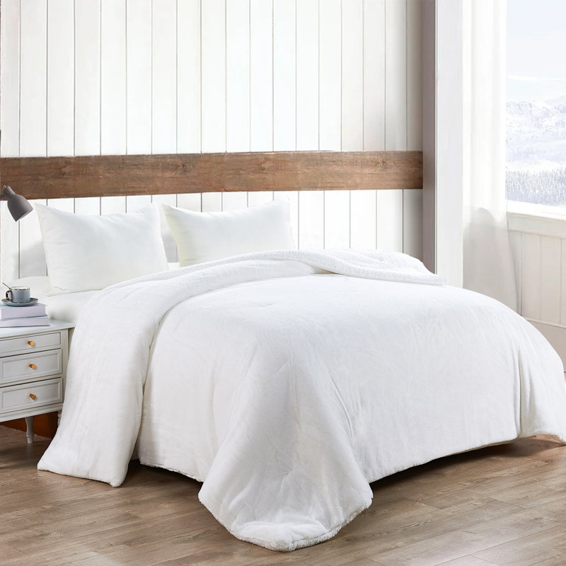 Knitted Blanket, Bright White