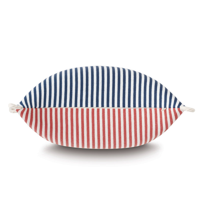 Villa Square Indoor/Outdoor Pillow Cover & Insert, Navy