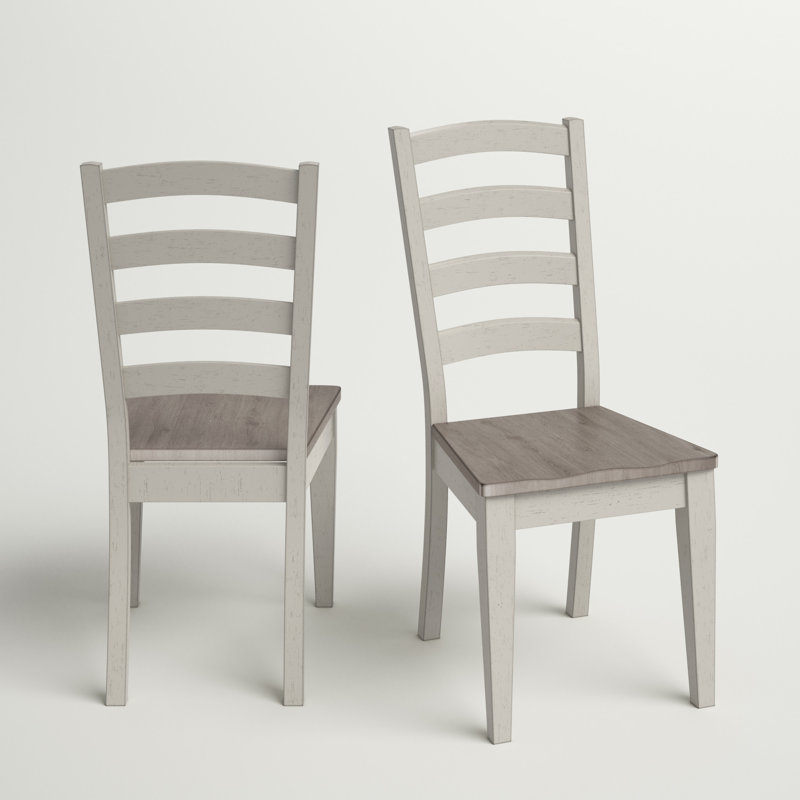 Chaise d'appoint en bois massif Bassett