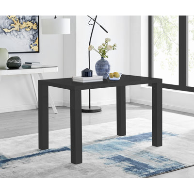 Eubanks High Gloss Minimalist Luxury Dining Table