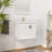 Brooke 24'' Single Bathroom Vanity with Ceramic Top, Wall Mounted Bathroom Vanity with Soft Close Door-1753100912
