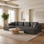 Canapé modulaire réversible surdimensionné Boneless-1724547641