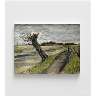 «Pollard Willow» par Vincent Van Gogh, reproduction de paysage naturel de Van Gogh, reproduction de peinture à l'huile, arbre de Van Gogh, art mural Nature