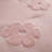 4-Piece Full/Queen Floral Reversible Tufted Chenille Comforter Set with Flower Throw Pillow,Pink