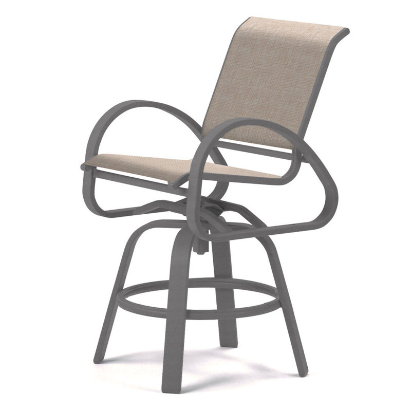 Tabouret de bar Holna, Naturel, Kona texturé