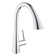 Zedra Pull Down Single Handle Kitchen Faucet with Accessories
