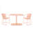 3PC dining table set-1501397557
