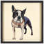 « boston terrier », impression