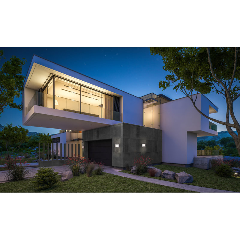 Aluminum LED Wall Light, Gray
