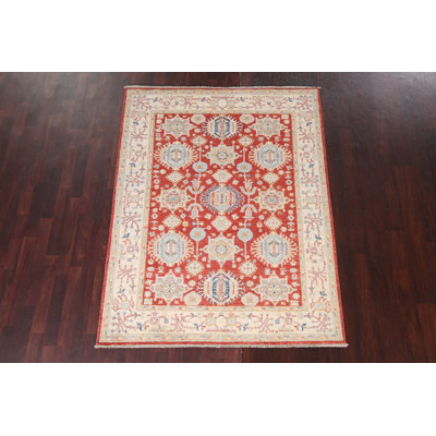 Vegetable Dye Handmade  Area Rug 5x6