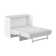 Andriena Murphy Bed Chest with 6" Mattress, Storage & Built-in Charger