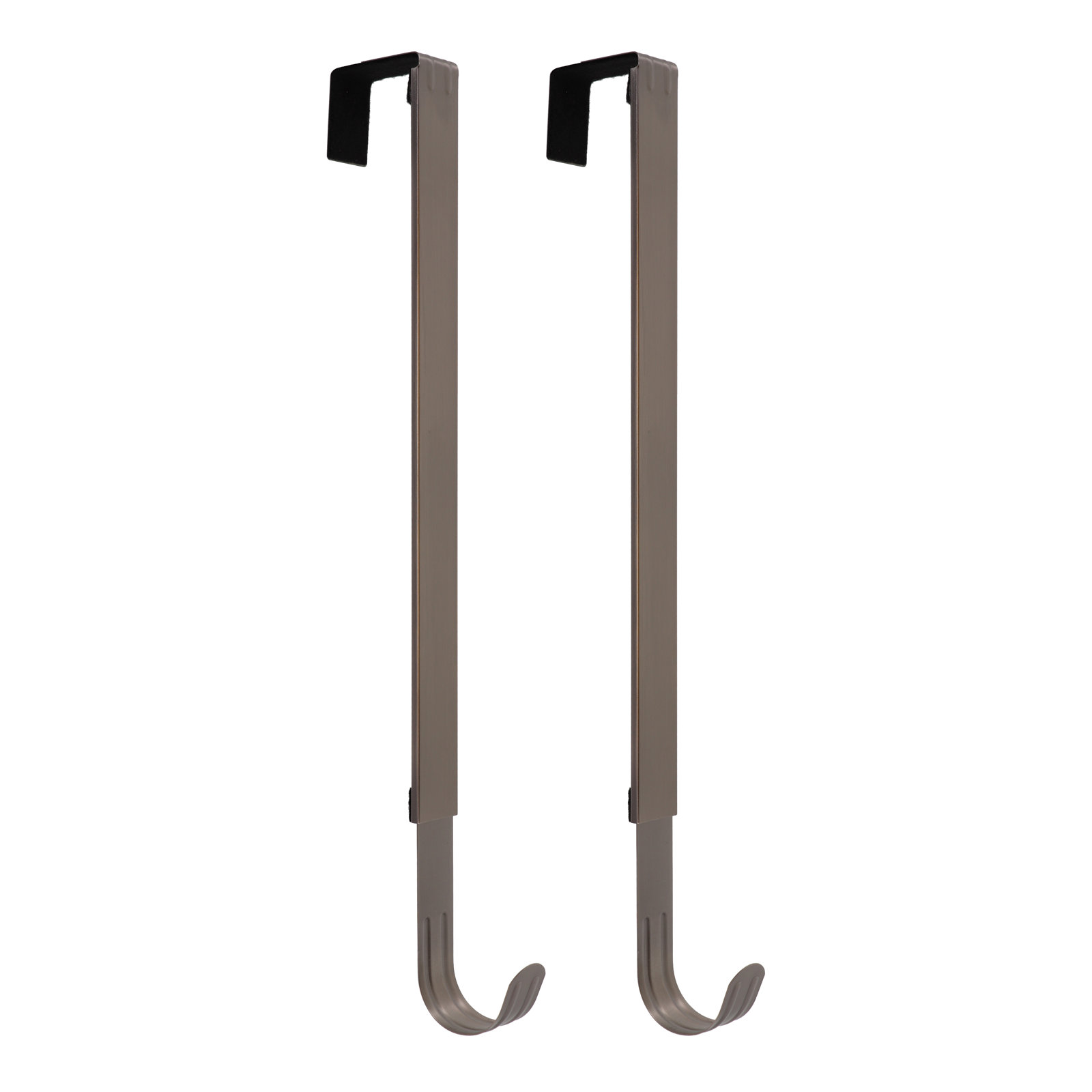 Adapt Adjustable Length Wreath Hanger, Brushed Nickel