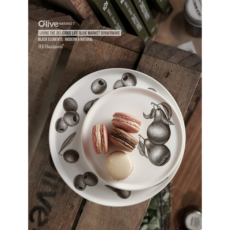 Olive Market Bone China