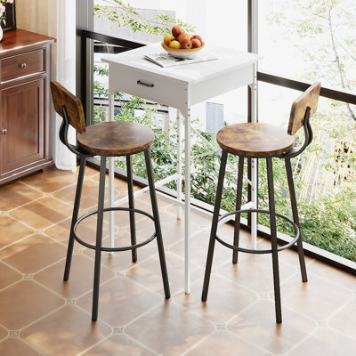 60cm W Steel Bedside Table
