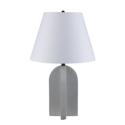 Rasmie 1 - Light Cement Table Lamp
