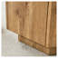 Table basse hexagonale moderne avec tiroir - Table de bout décorative en bois rustique pour le rangement dans le salon