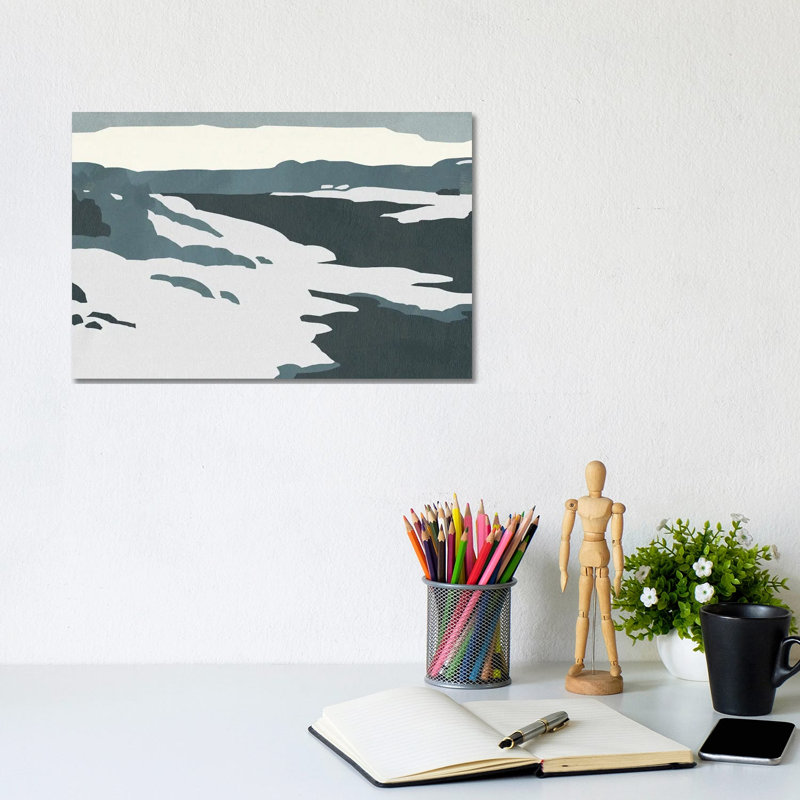 Cutter Island III by Jacob Green - Wrapped Canvas Painting, 20.32 cm H x 30.48 cm W