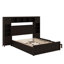 Grand lit en bois avec armoire, tablette et prises tout-en-un-1860422263